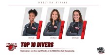 Madeira Dive Team Earns Three Top 10 Finishes at VISAA State Championship