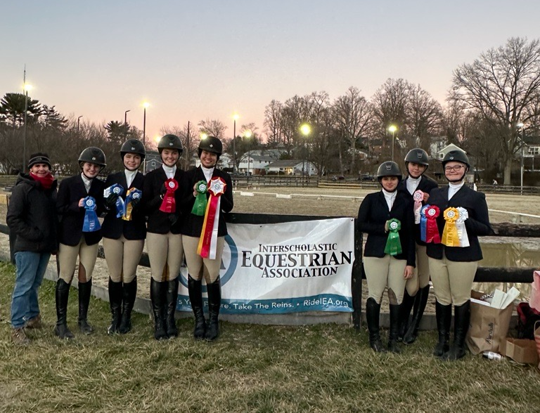 Madeira Equestrian IEA Team Named Reserve Champion at Regionals 