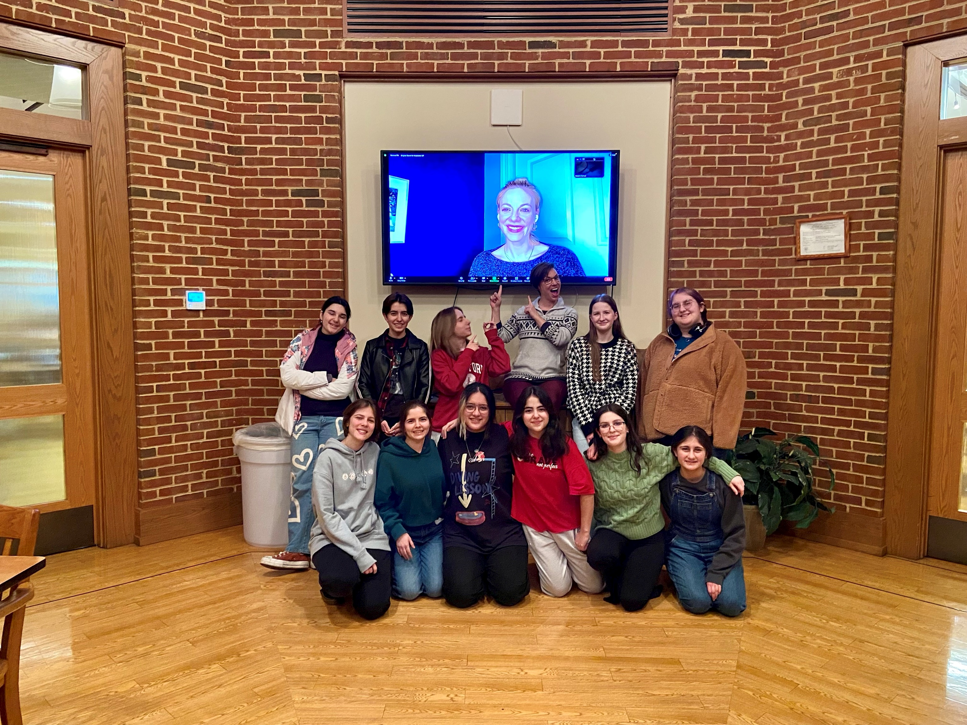 Broadway Star "Rocks" with Madeira Students 